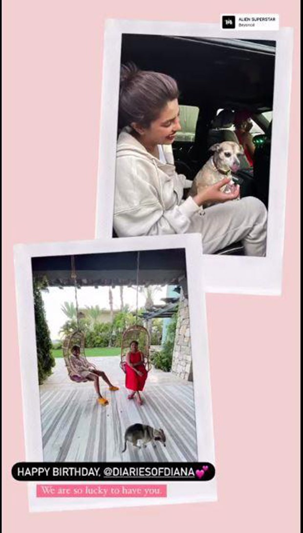 Priyanka Chopra celebrates her dog Diana's birthday and shares a special message for her on Instagram