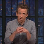 Seth Meyers speaks out in solidarity with the WGA: 'If you don't see me here next week, know that this is something that is not done lightly' (VIDEO)