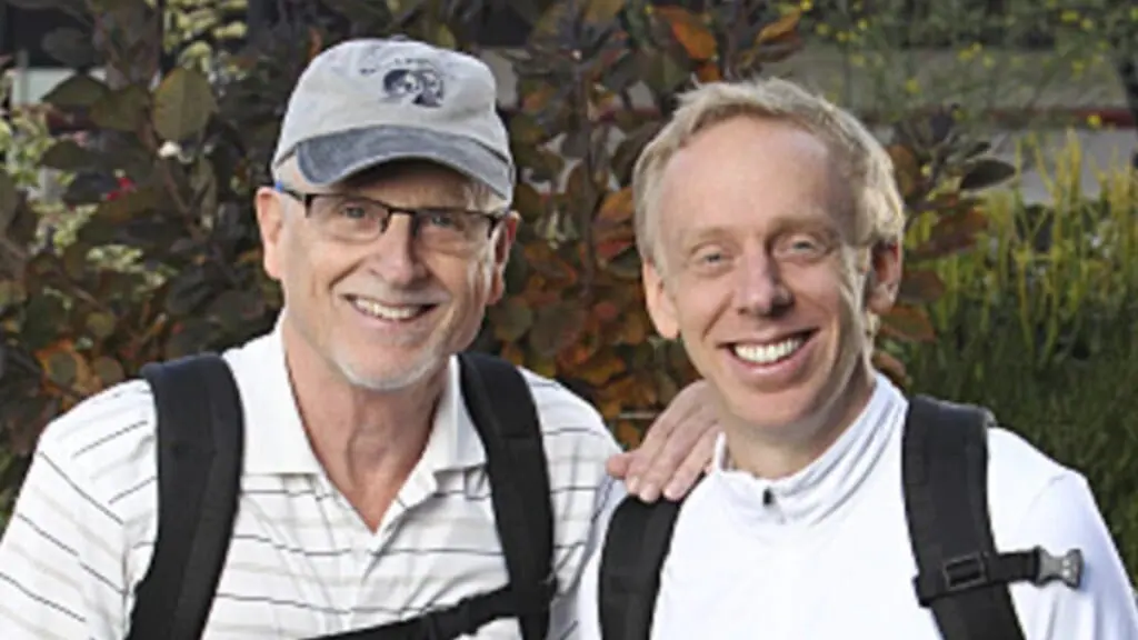 Mel White and Mike White on "amazing race"