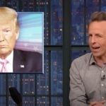 Seth Meyers isn't sure Trump should testify to January 6 committee: Like 'playing a chimpanzee at school' (VIDEO)