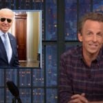 Seth Meyers questions what Republicans might impeach Biden for: 'Not stealing classified documents?'  (Video)