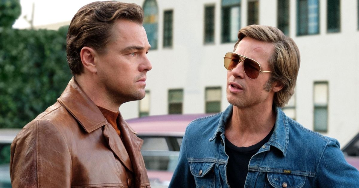 Leonardo DiCaprio and Brad Pitt in Once Upon A Time In Hollywood