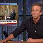 Seth Meyers says Trump is in 'what constitutional scholars' called 'a load of trouble' (VIDEO)