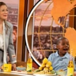 Drew Barrymore pokes fun at her viral rain TikTok with fellow sensation 'Corn Kid' (VIDEO)