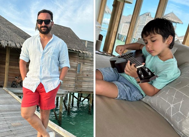 Saif Ali Khan sets new 'father goals' with son Taimur Ali Khan in the Maldives