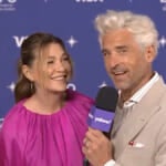 Ellen Pompeo crashes interview of Patrick Dempsey, who then goes off the rails happily (VIDEO)