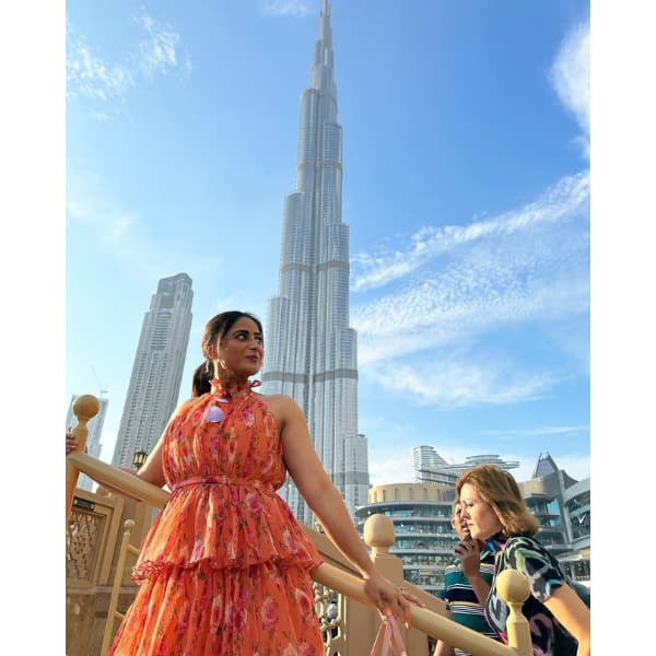 Ghum Hai Kisikey Pyaar Meiin duo Neil Bhatt-Aishwarya Sharma Trip photos Dubai: against the skyline  