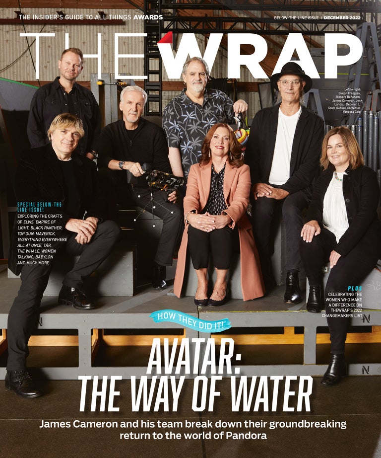 TheWrap Magazine Cover Below The Line