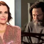 Megan Mullally Admits It Would Be 'Strange' If Husband Nick Offerman Didn't Get an Emmy Nod for 'Last of Us' (VIDEO)