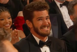 Andrew Garfield Spider-Man Reaction Oscars