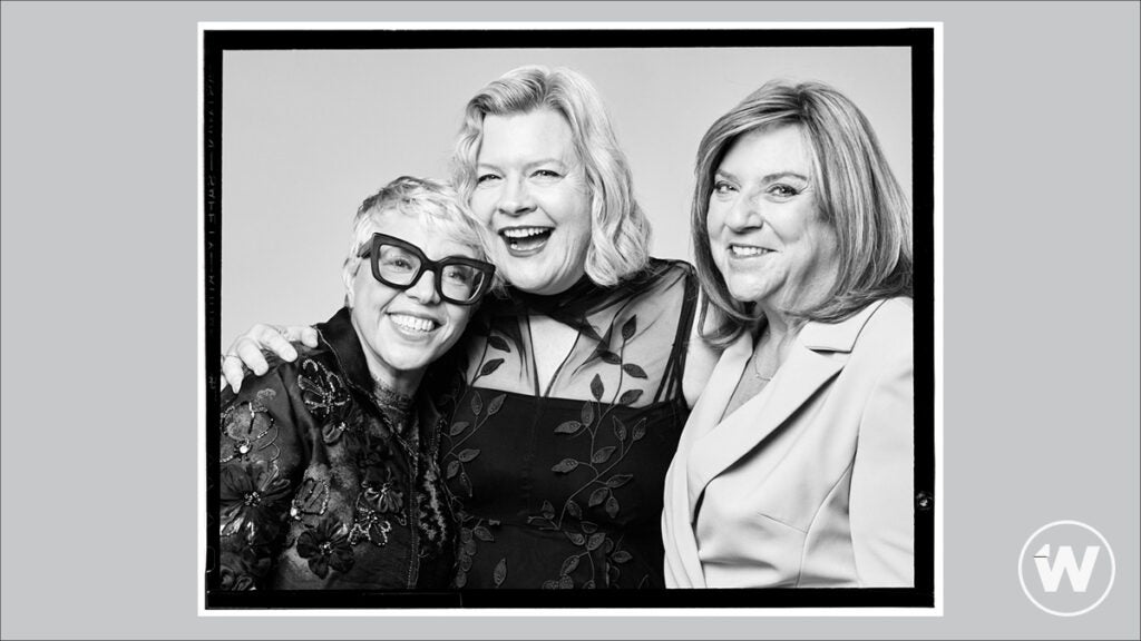 Costume designer Catherine Martin, cinematographer Mandy Walker and producer Gail Berman, “Elvis”