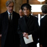 'Succession' star Harriet Walter says Caroline is 'terrified' by Shiva, unpacks those big funeral moments