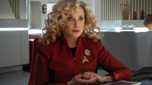Carol Kane as Pelia in the trailer for season 2 of Star Trek: Strange New Worlds, streaming on Paramount+, 2023. Photo Cr: Paramount+