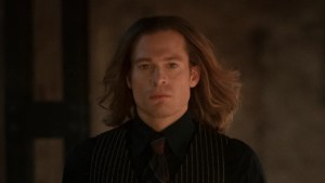 Close-up of Sam Reid as Lestat De Lioncourt in "Interview with the Vampire"