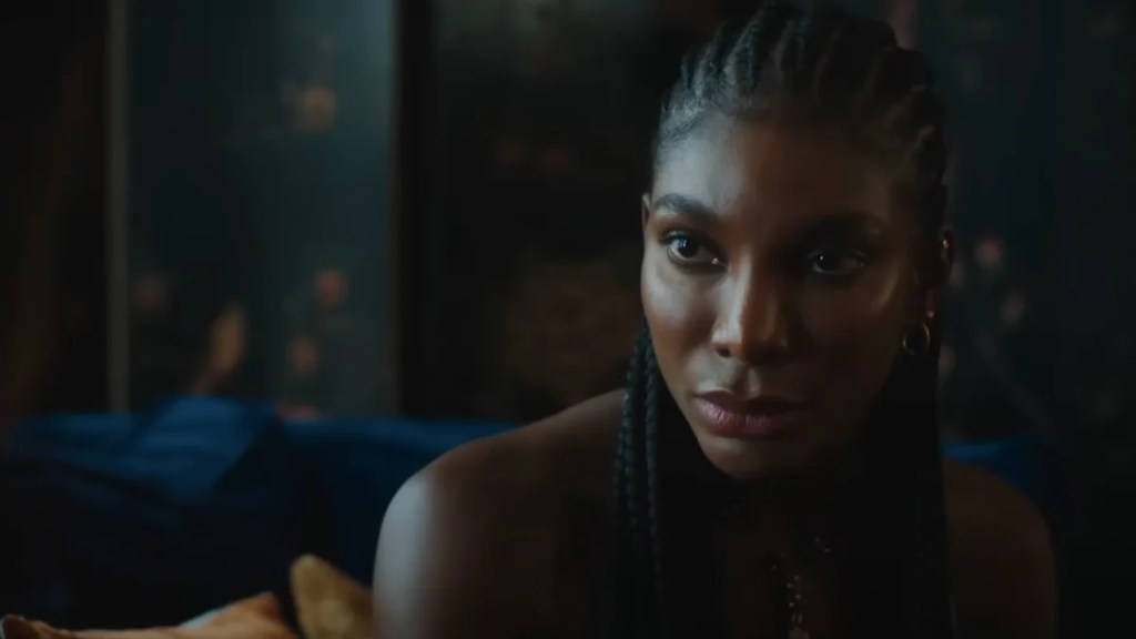 Michaela Coel guest stars as Bev in "Mr. and Mrs. Smith"